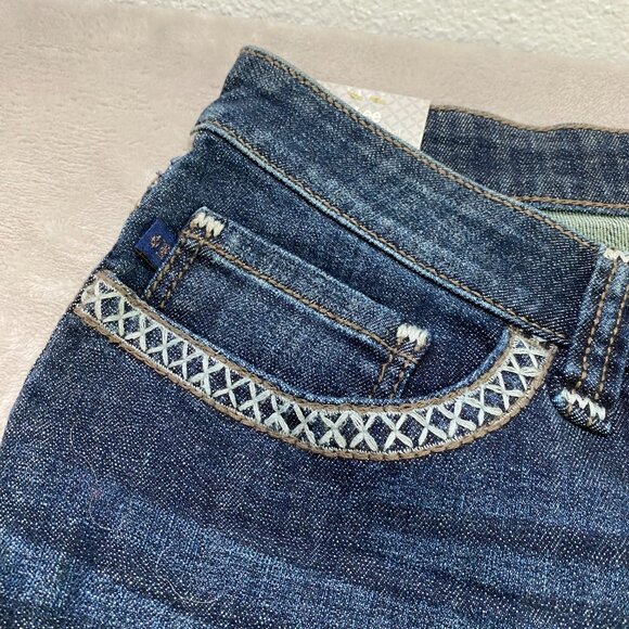 Lee Secretly Slender Barely Bootcut Jeans Size 14 - Picture 5 of 12